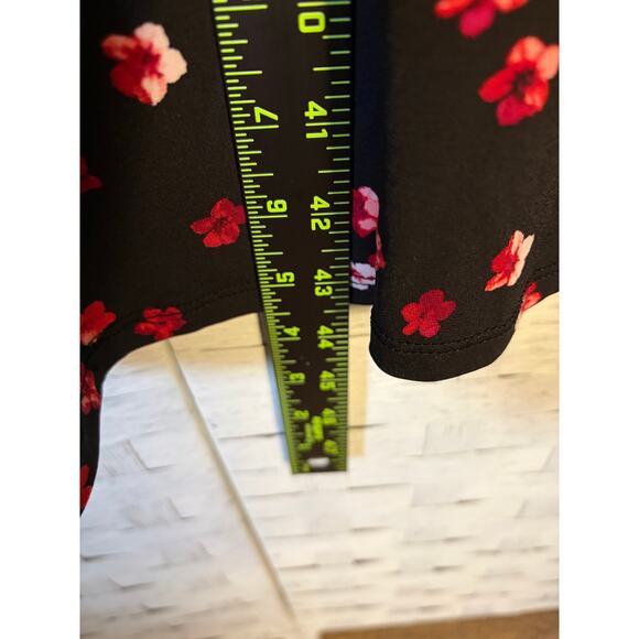 Lane Bryant women’s midi dress short sleeve floral V-neck romantic plus size ￼ - Picture 7 of 13